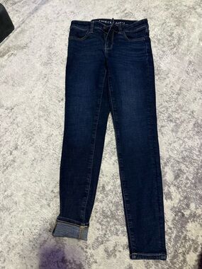 American Eagle Outfitters Dark Indigo Women's Skinny Jeans